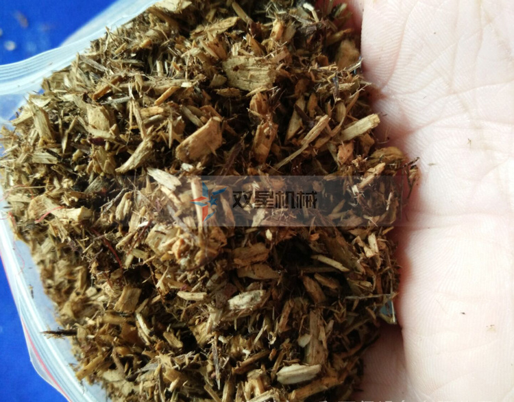 树枝粉碎机粉碎效果展示
