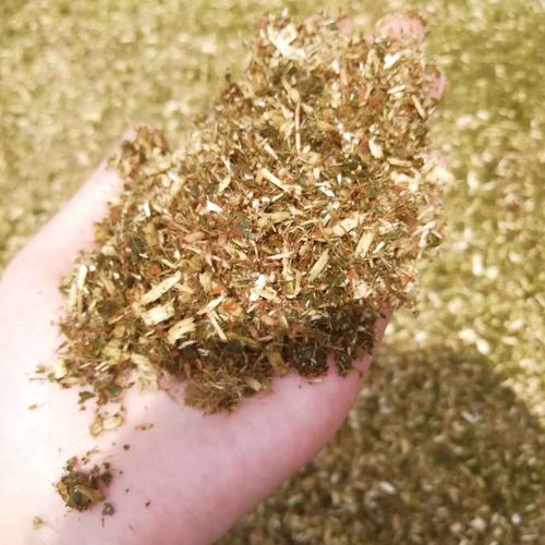 果树枝粉碎机粉碎效果展示