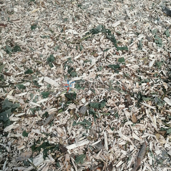 园林树枝粉碎机粉碎效果