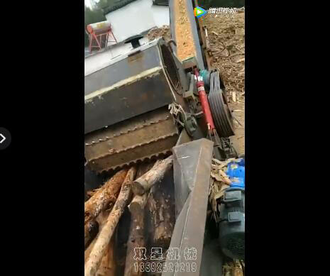 综合木材破碎机视频作业展示