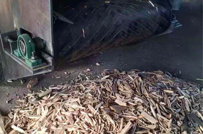模板破碎机破碎效果展示