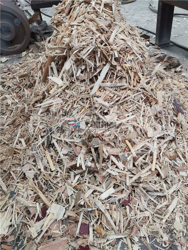 综合木材破碎机破碎物料效果