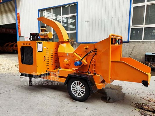 绿化废弃物的处理树枝粉碎机厂家问题用树枝粉碎机解决