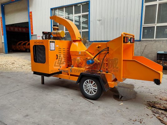 绿化垃圾可以依靠树枝粉碎机厂家树枝粉碎机进行解决