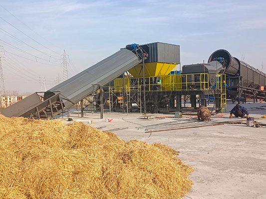 秸秆经过秸秆粉碎树枝粉碎机厂家机处理可以再次利用